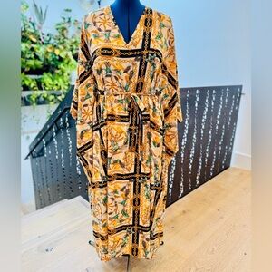 Brooklyn Botanica Printed Kaftan - One Size